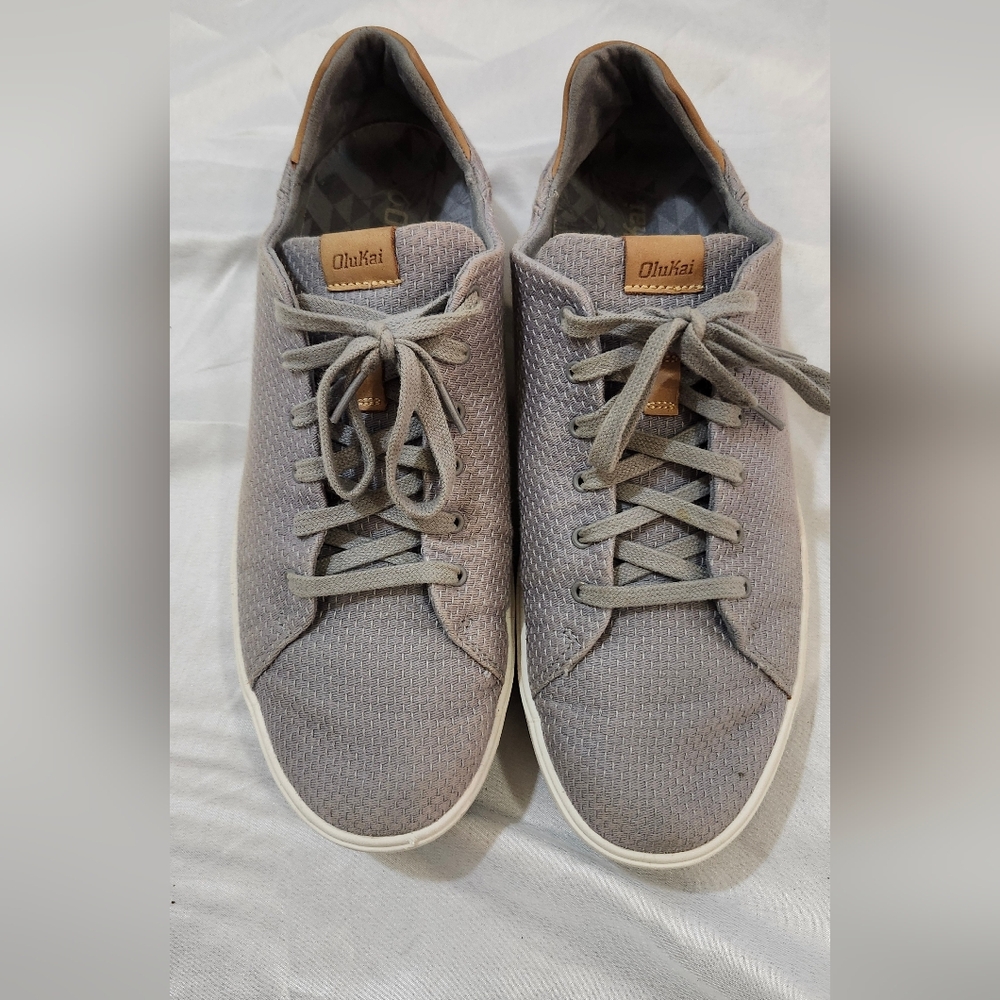 Olukai Lae'ahi Li Men's Sneakers, Khaki, Size 11 US